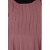 Umbrella abaya with potli buttons neck design- Puce Pink